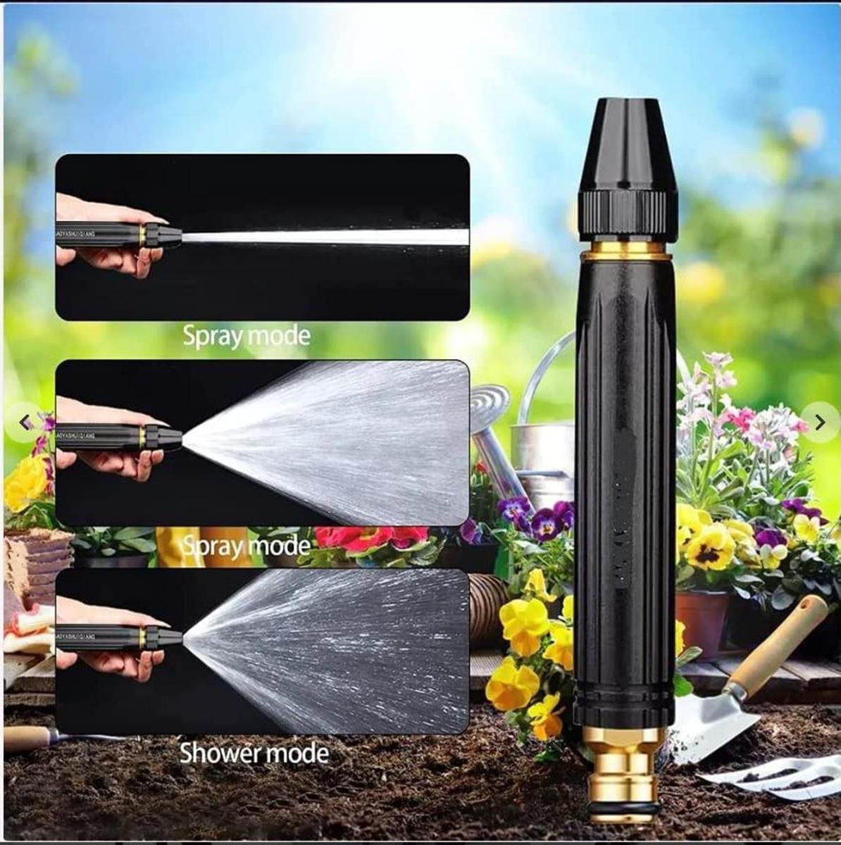 High Pressure Power Washer Car Wash Spray Gun Garden Water Gun Hose Nozzle Watering Irrigation Sprinkler Garden-tools - Plastic