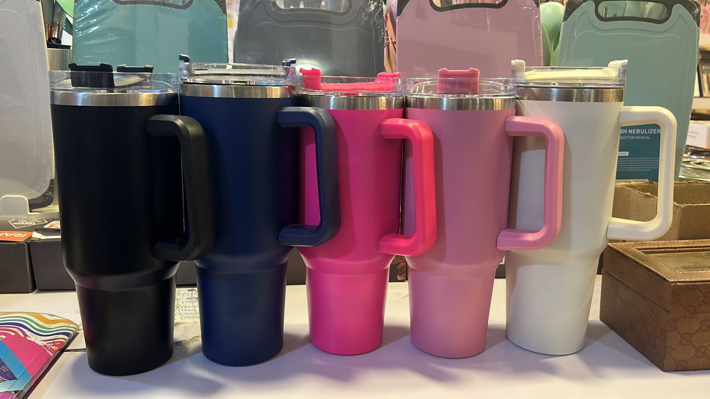 Stanley 40 Oz (1200ML) Stainless Steel Vacuum Insulated Tumbler with Straw –Random Colors | Stanley |